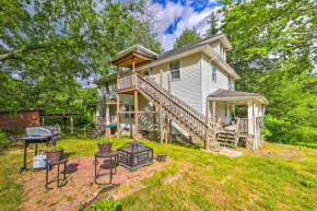 Sun-Dappled Fayetteville Home with Fire Pit!